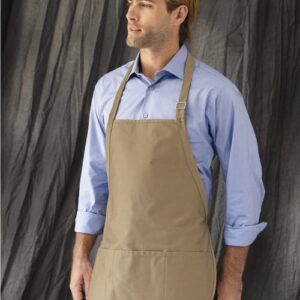 Adjustable Neck Strap Three Pocket Apron