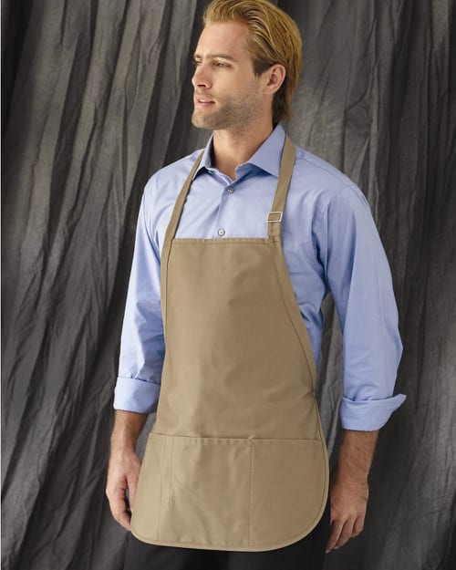 Adjustable Neck Strap Three Pocket Apron