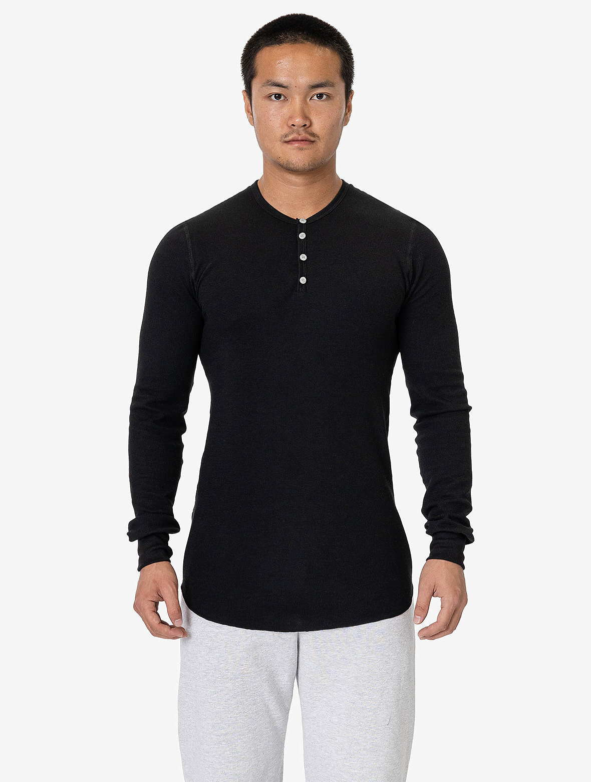 L/S Baby Thermal Henley
