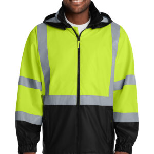CornerStone - ANSI 107 Class 3 Safety Windbreaker. CSJ25