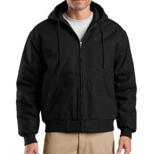 CornerStone Tall Duck Cloth Hooded Work Jacket. TLJ763H