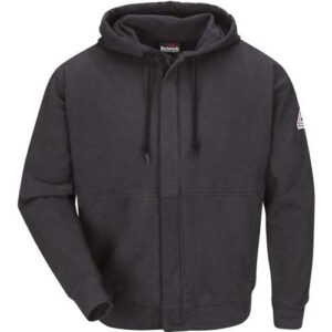 Men's Zip-Front Hooded Sweatshirt