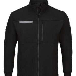 Men's Zip Front Fleece Jacket-Cotton /Spandex Blend