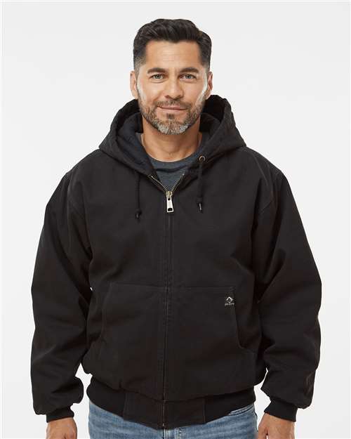 Men's Cheyenne Boulder Cloth™ Hooded Jacket with Tricot Quilt Lining