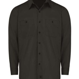 Men's Tall Industrial Worktech Ventilated Long Sleeve Work Shirt