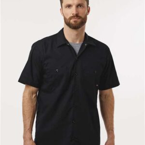 Men's Industrial Short Sleeve Work Shirt