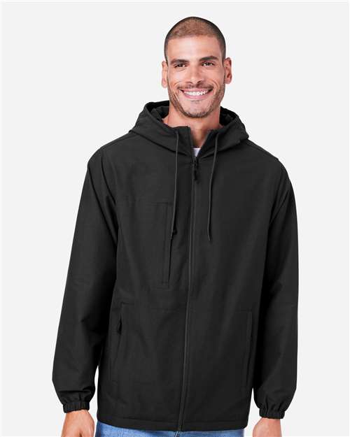 Unisex Flex Twill Hooded Jacket