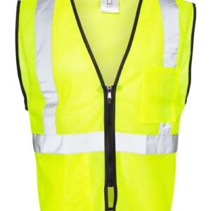 Unisex Double-Pocket Zippered Economy Class 2  Vest