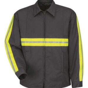 Men's Enhanced Visibility Perma-Lined Panel Jacket
