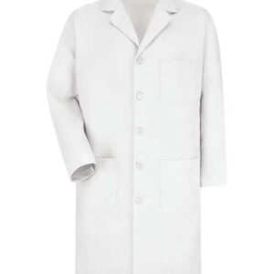 Unisex Tall Button Front Lab Coat
