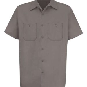 Men's Cotton Short Sleeve Uniform Shirt