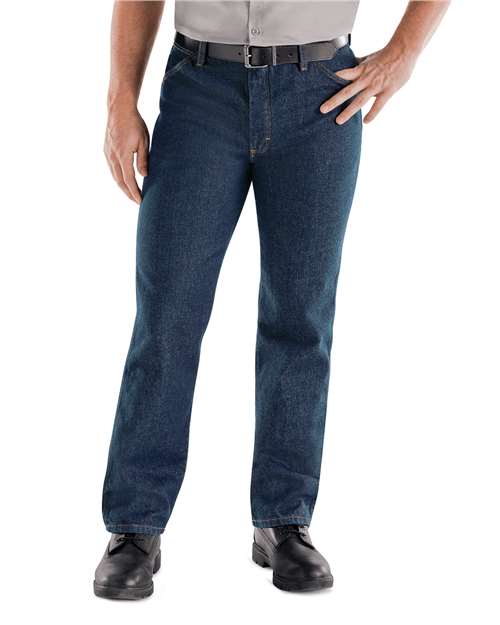 Men's Extended Sizes Classic Work Jeans