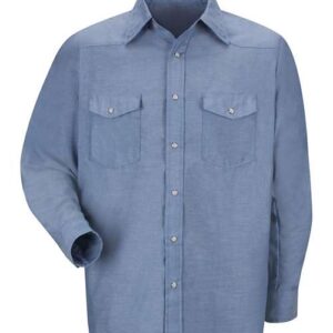 Men's Deluxe Western Style Long Sleeve Shirt