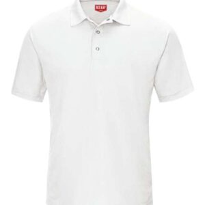 Men's Performance Knit Gripper-Front Polo
