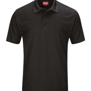 Men's Short Sleeve Performance Knit Pocketless Core Polo
