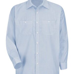 Men's Industrial Stripe Work Shirt