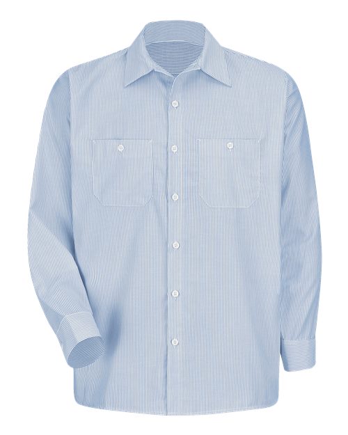 Men's Tall Industrial Stripe Work Shirt