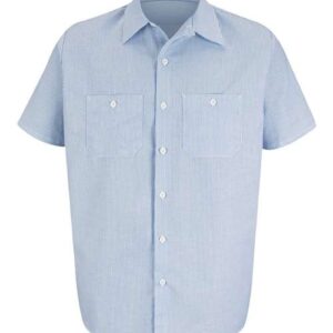 Men's Tall Industrial Stripe Work Shirt