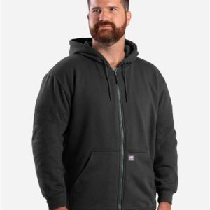 Men's Tall Heritage Thermal-Lined Full-Zip Hooded Sweatshirt