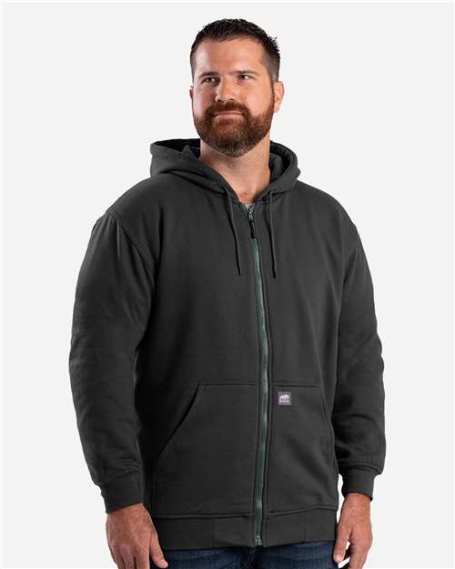 Men's Tall Heritage Thermal-Lined Full-Zip Hooded Sweatshirt