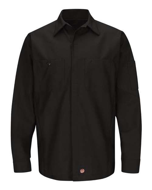 Men's Tall Long Sleeve Automotive Crew Shirt