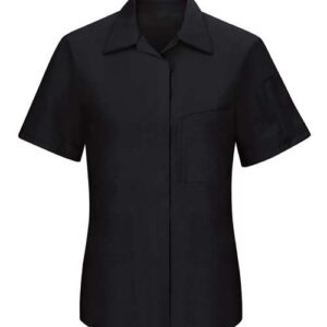 Women's Performance Plus Short Sleeve Shop Shirt with Oilblok Technology